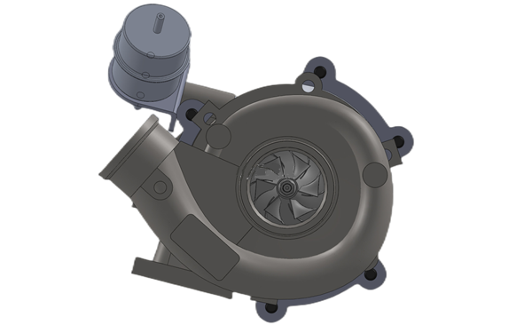 渦輪增壓器前視圖-柴油發(fā)電機組.png