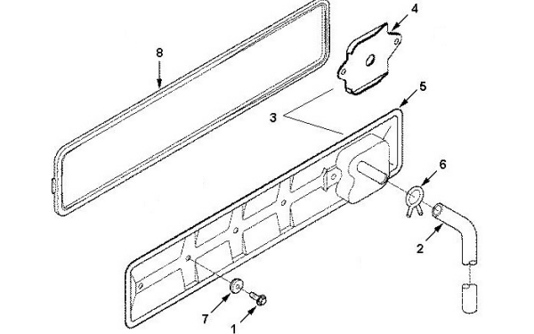 凸輪隨動(dòng)件蓋板布置組-6BT5.9G2康明斯柴油發(fā)電機組零件圖.png