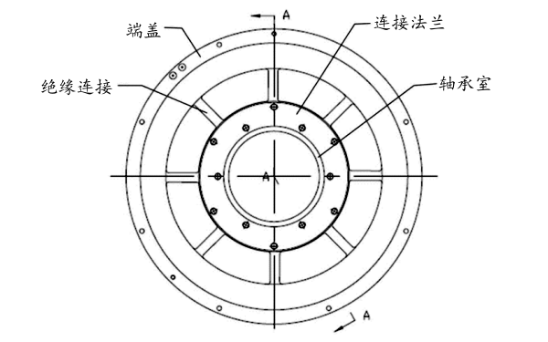 發(fā)電機端蓋結構圖.png