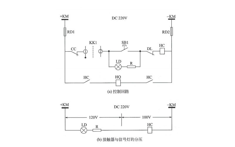 高壓發(fā)電機組合閘線(xiàn)圈的控制回路.png