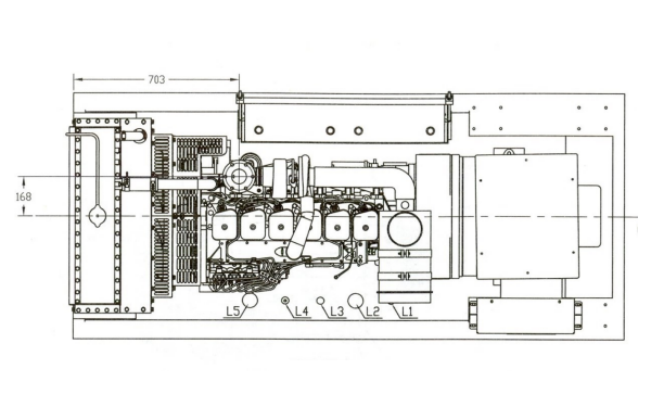 C100D5康明斯發(fā)電機組外觀(guān)結構平面圖.png