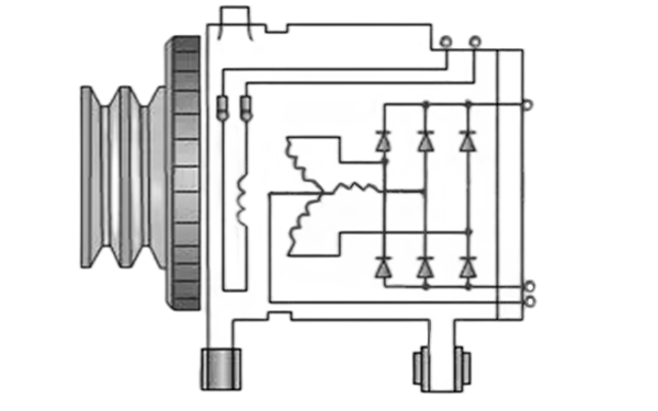 硅整流發(fā)電機電路原理圖-柴油發(fā)電機組.png