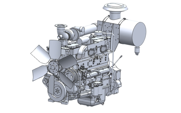 NTA855-G7A康明斯柴油發(fā)動(dòng)機模型三維圖.png