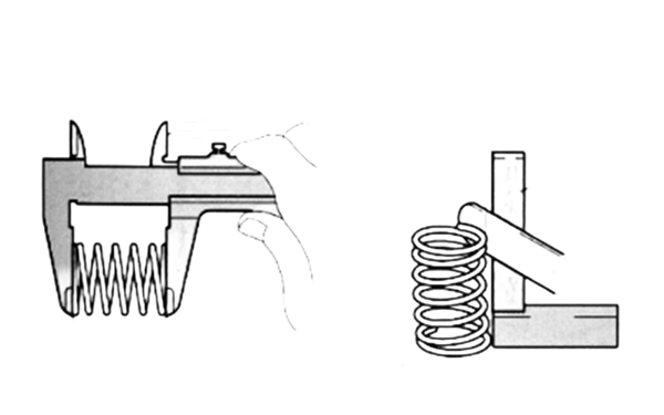 氣門(mén)彈簧自由長(cháng)度和失真檢測-柴油發(fā)電機.png