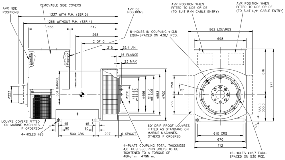 HCI544D斯坦福發(fā)電機外形圖紙.png