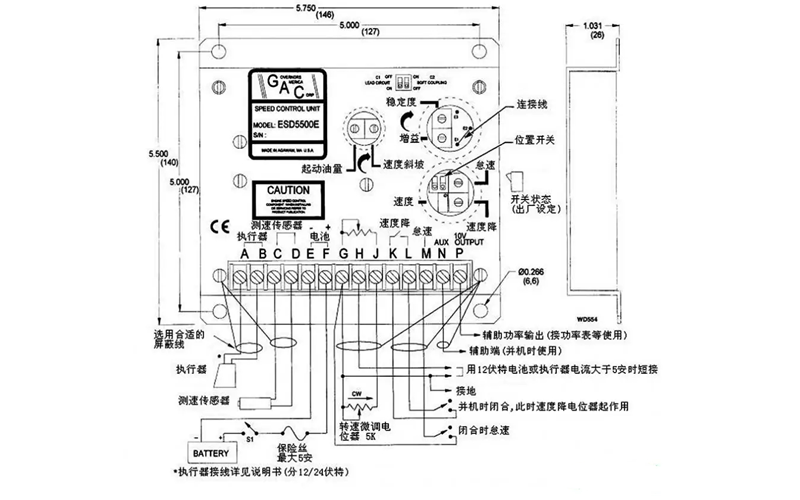 調速板功能和參數-柴油發(fā)電機組GAC.png