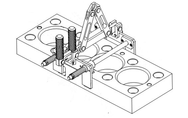 缸蓋固定裝置示意圖-柴油發(fā)電機組維修工具.png