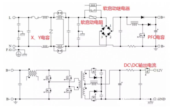 柴油發(fā)電機開(kāi)關(guān)電源電路拓撲圖.png