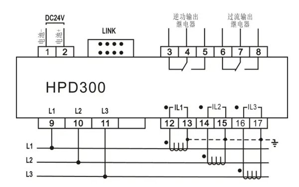 發(fā)電機逆功率和過(guò)電流保護電路圖.png