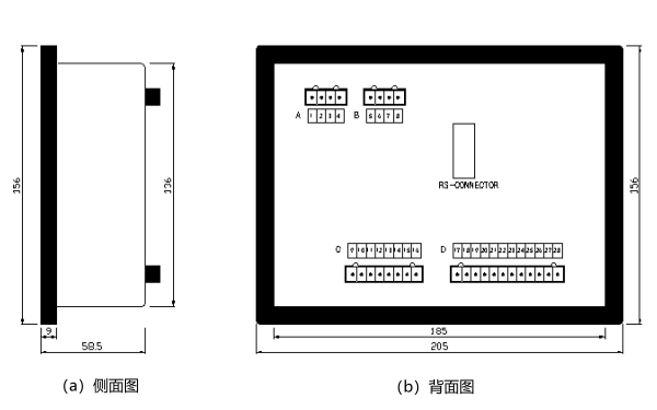 柴油發(fā)電機組控制器外觀(guān)尺寸圖.png