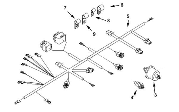 傳感器及導線(xiàn)零件圖-康明斯柴油發(fā)電機組.png