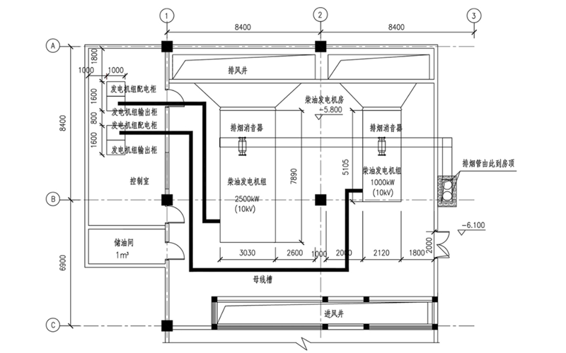 高壓柴發(fā)機房平面布置圖-柴油發(fā)電機組.png