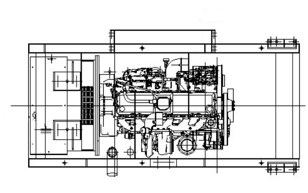 QSL8.9-G4康明斯柴油發(fā)電機組平面圖（200KW）.png