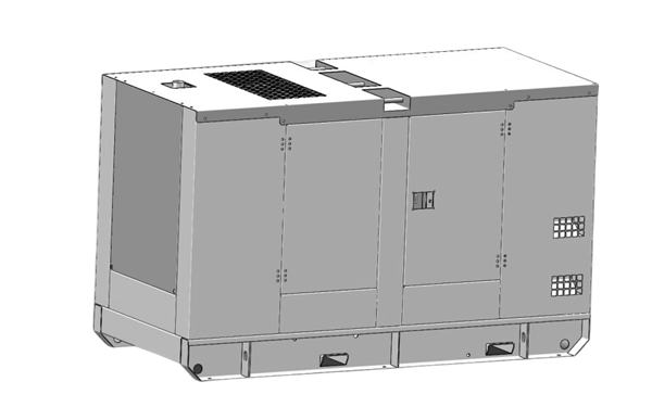 發(fā)電機組靜音箱體外形設計圖.png