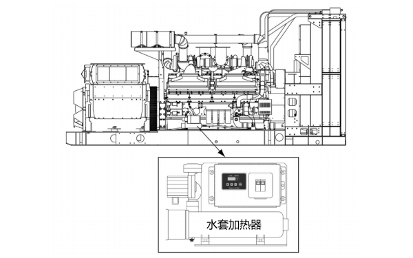 柴油發(fā)電機冷卻液加熱器位置圖.png