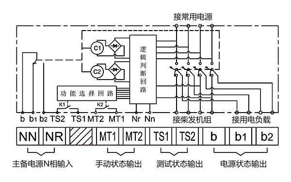 雙電源轉換開(kāi)關(guān)電路連接圖.png