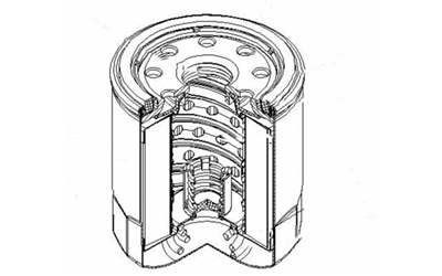 旋轉式機油濾清器示意圖-康明斯柴油發(fā)電機滋補.png