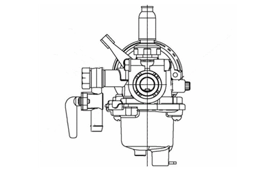 化油器結構示意圖-汽油發(fā)電機組.png