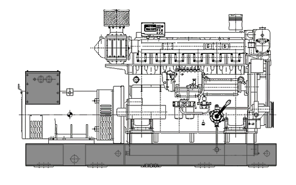 開(kāi)架式柴油發(fā)電機組示意圖.png