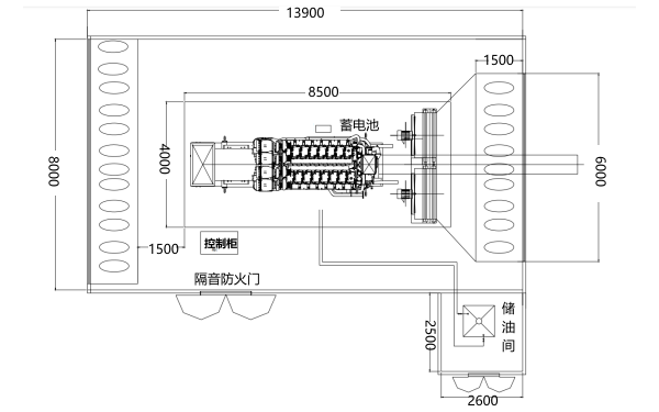 1800-2200KW發(fā)電機房隔音降噪平面圖.png