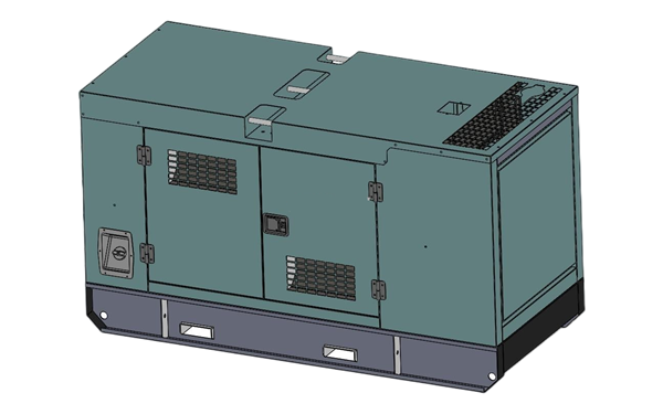 電友款靜音柴油發(fā)電機組模型背面視圖.png