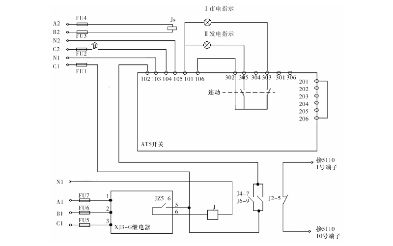 雙電源轉換開(kāi)關(guān)二次回路接線(xiàn)示意圖.png