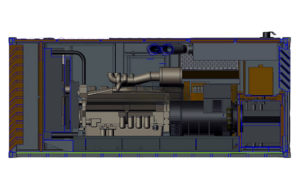 低噪聲發(fā)電機組內部構造圖.png