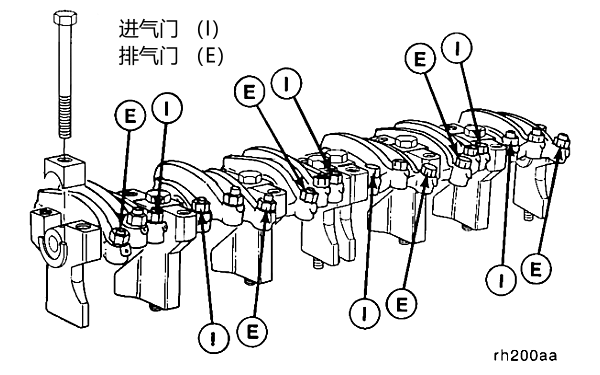 柴油機搖臂和支架安裝位置圖.png