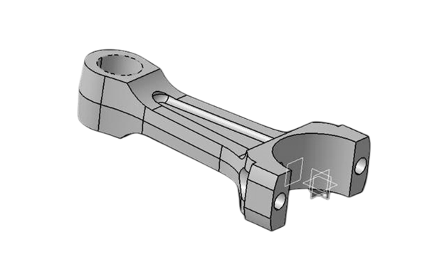 連桿桿身三維建模圖-柴油發(fā)電機組.png