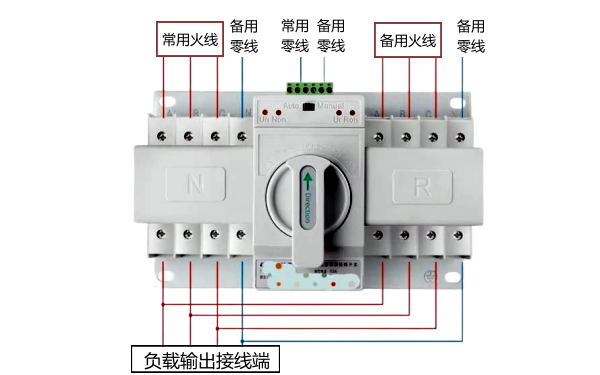 雙電源轉換開(kāi)關(guān)（ATS）接線(xiàn)端子示意圖.png