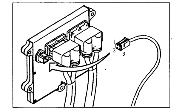 從ECM上斷開(kāi)ECM4端子電源線(xiàn)束插頭.png