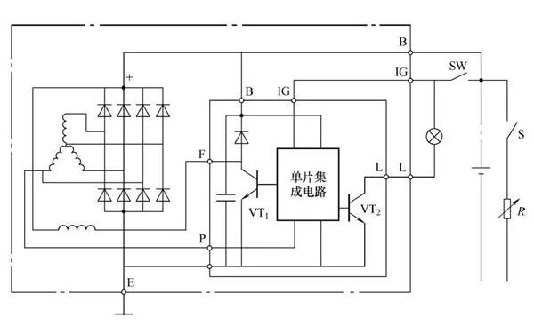 發(fā)電機電壓調節器電路圖.png