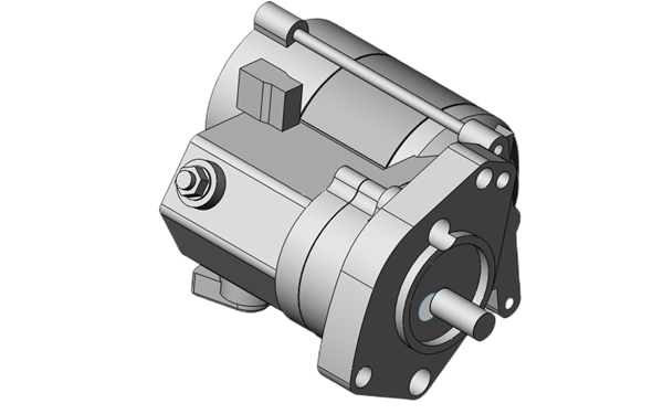 啟動(dòng)馬達模型圖-柴油發(fā)電機組.png