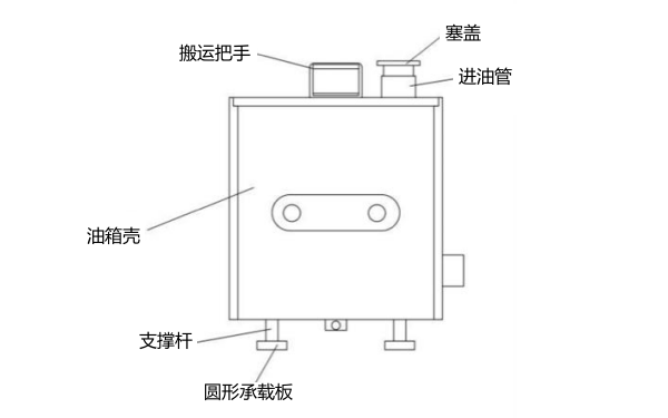 日用油箱結構圖-柴油發(fā)電機組.png