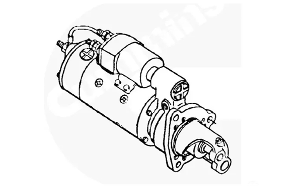 啟動(dòng)馬達外形圖-康明斯柴油發(fā)電機組.png