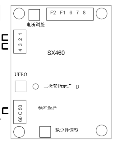 SX460調壓板外形圖-斯坦福發(fā)電機.png