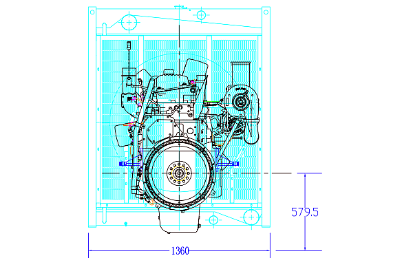 QSZ13-G2東風(fēng)康明斯柴油發(fā)動(dòng)機背面尺寸圖.png