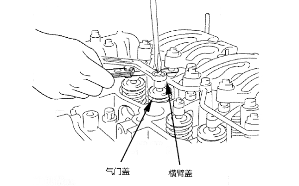 擰緊氣門(mén)間隙的調整螺釘.png