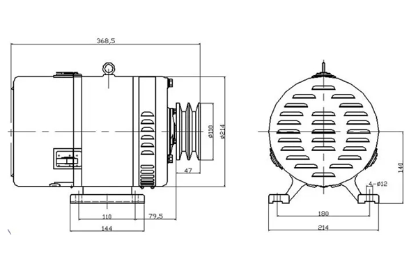 硅整流發(fā)電機外形圖-柴油發(fā)電機組.png