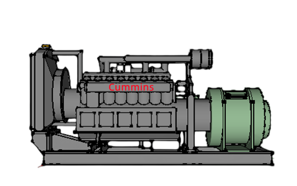 康明斯柴油發(fā)電機組外形示意圖.png