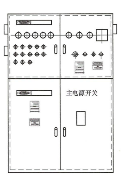 柴油發(fā)電機動(dòng)力房開(kāi)關(guān)和控制柜.png