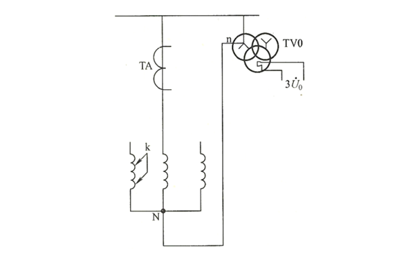 發(fā)電機匝間短路保護電壓互感器接線(xiàn)原理圖.png