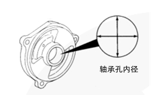 適配器殼體中軸承孔的內徑-康明斯柴油發(fā)電機組.png