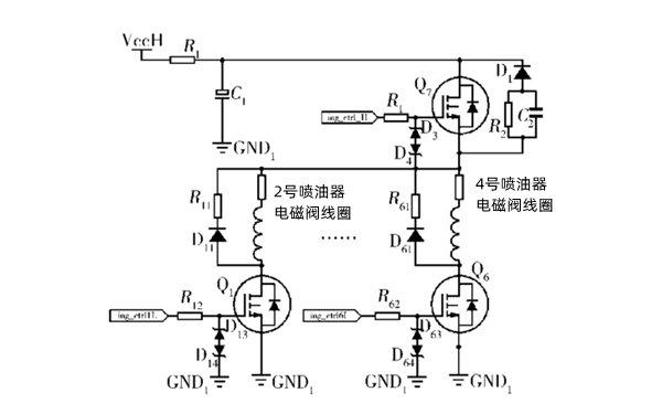 噴油器電磁閥驅動(dòng)器電路示意圖-柴油發(fā)動(dòng)機.png