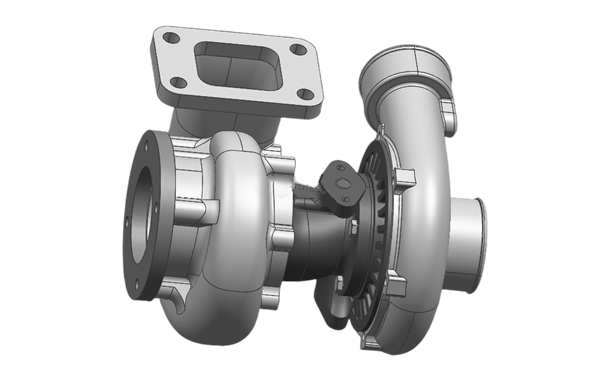 增壓器模型圖-柴油發(fā)電機組.png