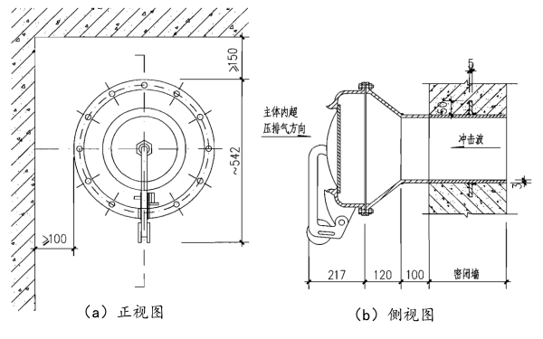 發(fā)電機房排風(fēng)口外活門(mén)安裝圖.png