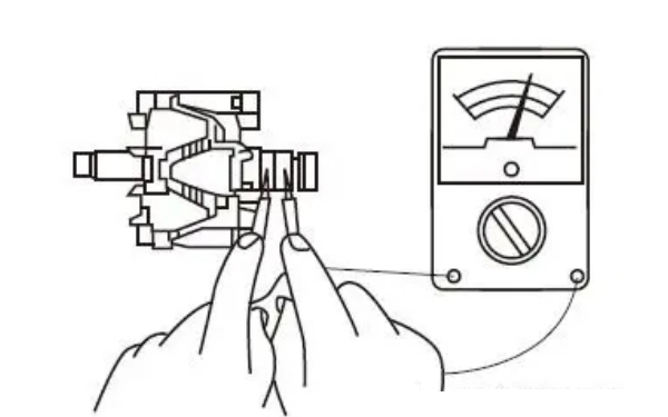 發(fā)電機集電環(huán)之間的電阻測量.png