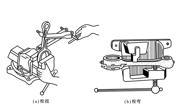 連桿變形彎曲校正-柴油發(fā)電機組.png