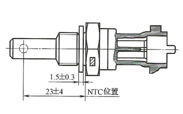 冷卻液溫度傳感器外觀(guān)及內部電路-柴油發(fā)電機組.png