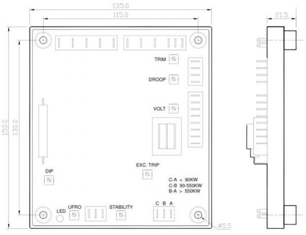 MX341調速板尺寸圖-斯坦福發(fā)電機.png